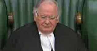 British Speaker of parliament Mr Martin resigned